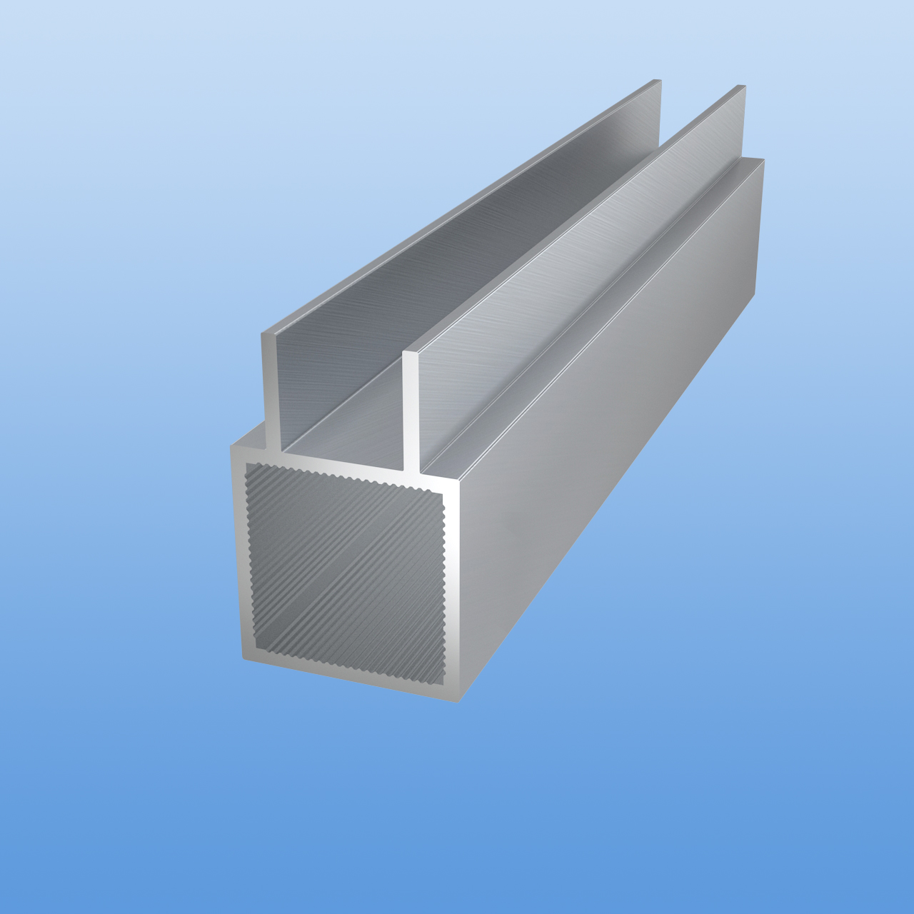 Nicerity Vierkantrohr-Gurtschellen, 4 Stück, Aluminium, Schwarz – Für Stabile Montage Von Rohren, 67 X 46 Mm